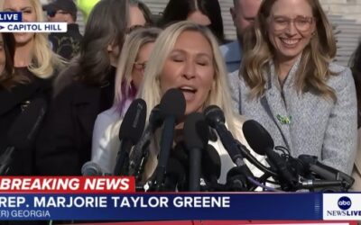 Thanksgiving prayers and the deeply vexing behavior of Marjorie Taylor Greene