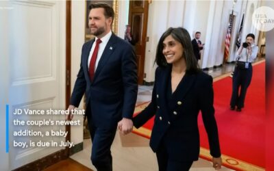 There’s MAGA greatness in numbers for J.D. and Usha Vance’s growing family