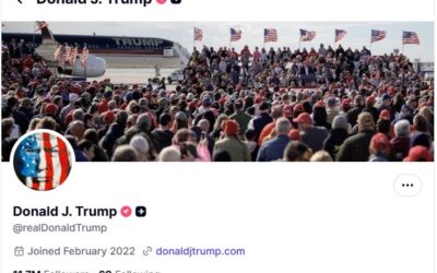 Seeking volunteers for a heart-to-heart with President Trump about his social media