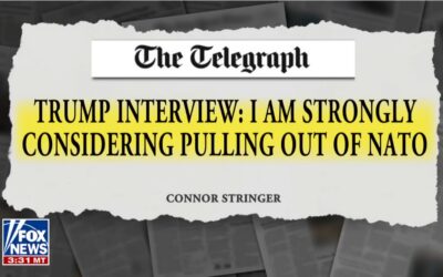 Trump says he’s considering pulling out of ‘paper tiger’ NATO