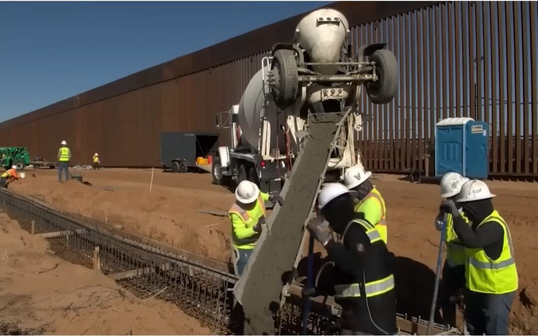 Nearly completed Trump border wall brings new hitches for GOP message-shapers