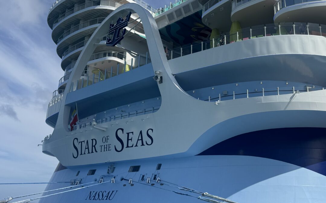 Star of the Seas Caribbean Vacation Blog, Part I – Coming face to face with a giant