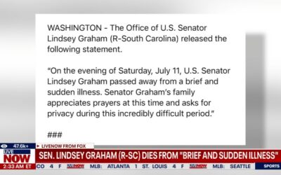 Sen. Lindsey Graham dies at age 71 after a ‘brief and sudden’ illness