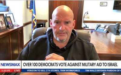 Fetterman cites anti-Israel sentiment in Democratic Party as reason to potentially leave