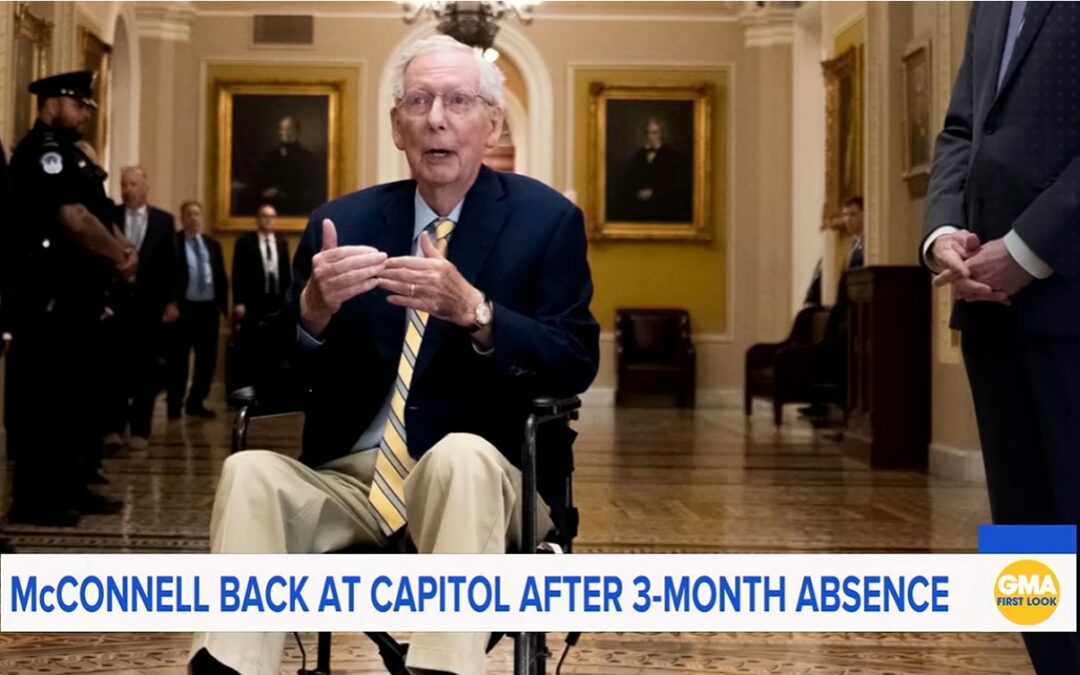 Clinger Mitch McConnell cements his induction into the political loser Hall-of-Fame