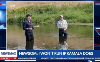 Gavin Newsom says he won’t run for president if Kamala Harris enters 2028 race