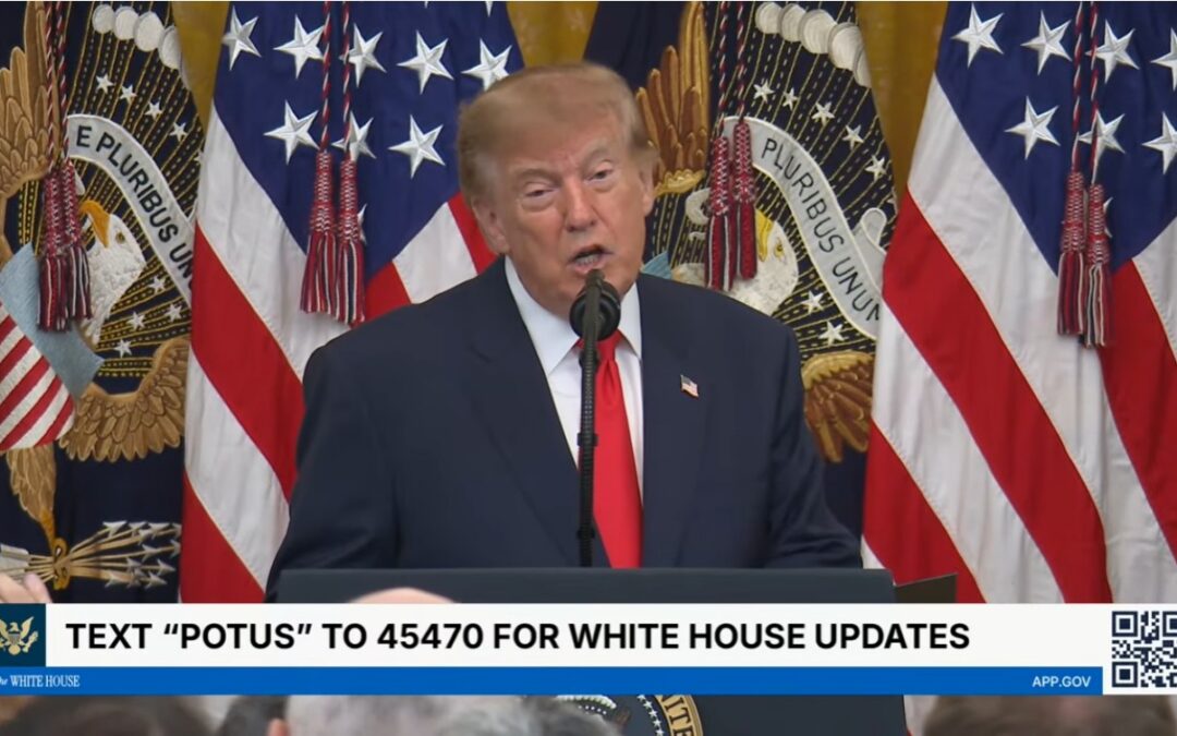 Trump hails Columbus as intrepid explorer, says he’s been ‘rehabbed 100%’